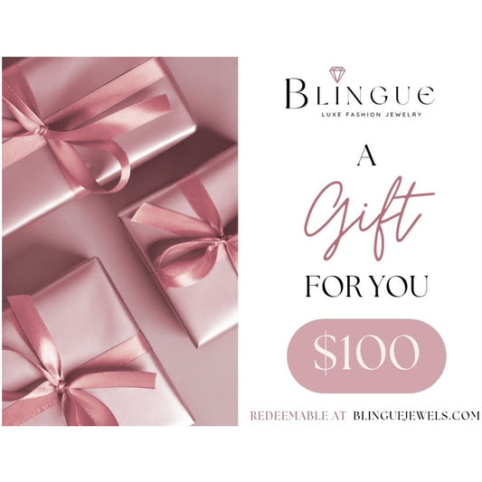 $100 Blingue Jewels Gift Card