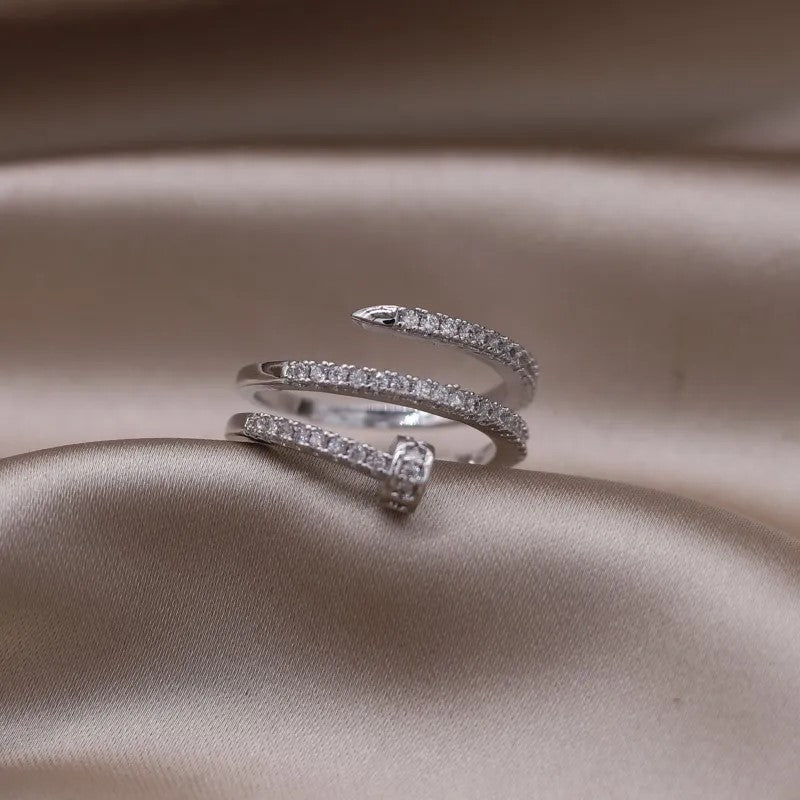 ALANA Luxury Full Diamond Nail Ring