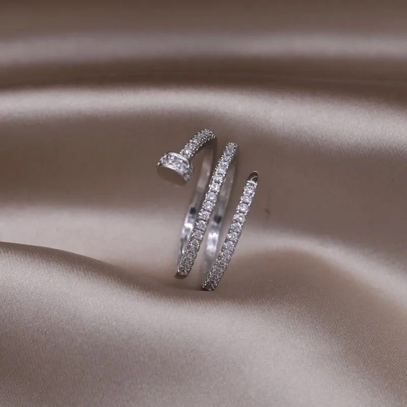 ALANA Luxury Full Diamond Nail Ring