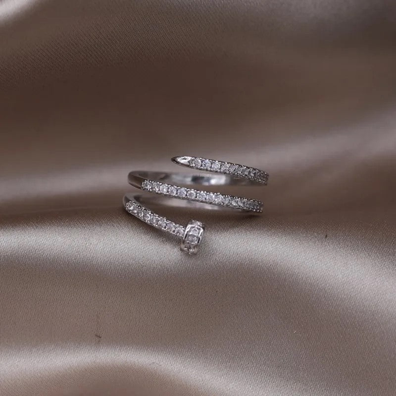 ALANA Luxury Full Diamond Nail Ring