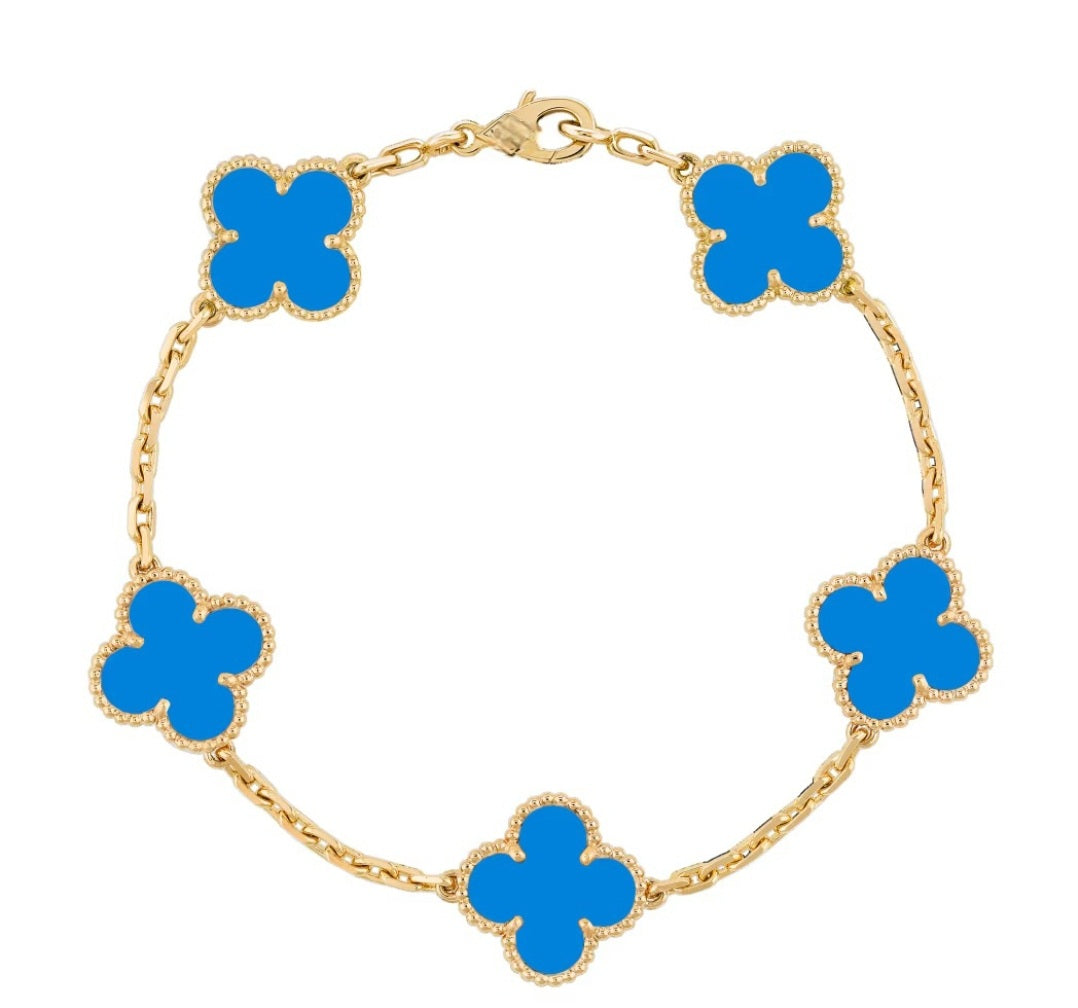 AMELIA Four-Leaf Clover Bracelet