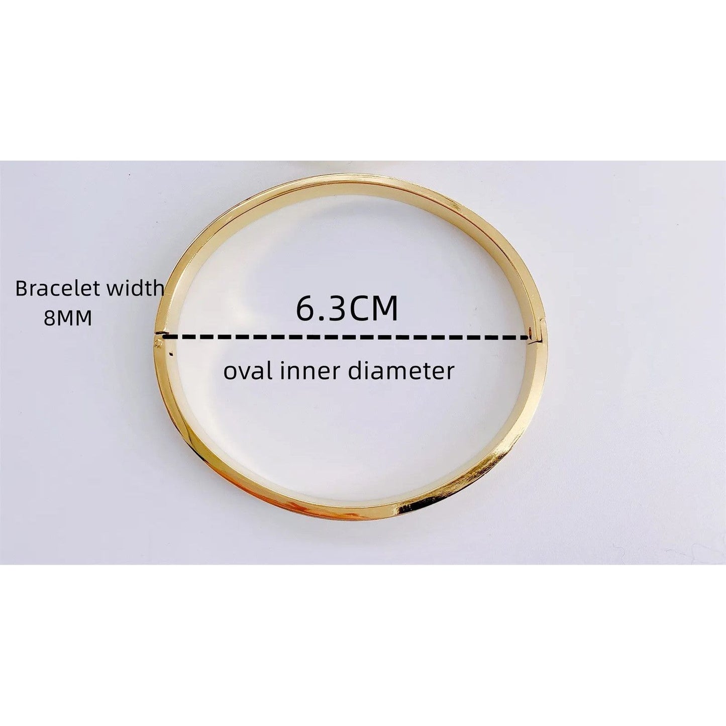 ELLE Luxury Gold Maze Bangle