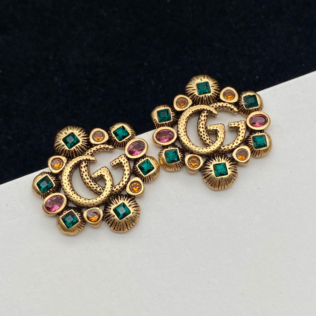 GALIA 18K Real Gold Plated Studs