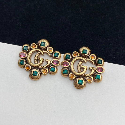 GALIA 18K Real Gold Plated Studs