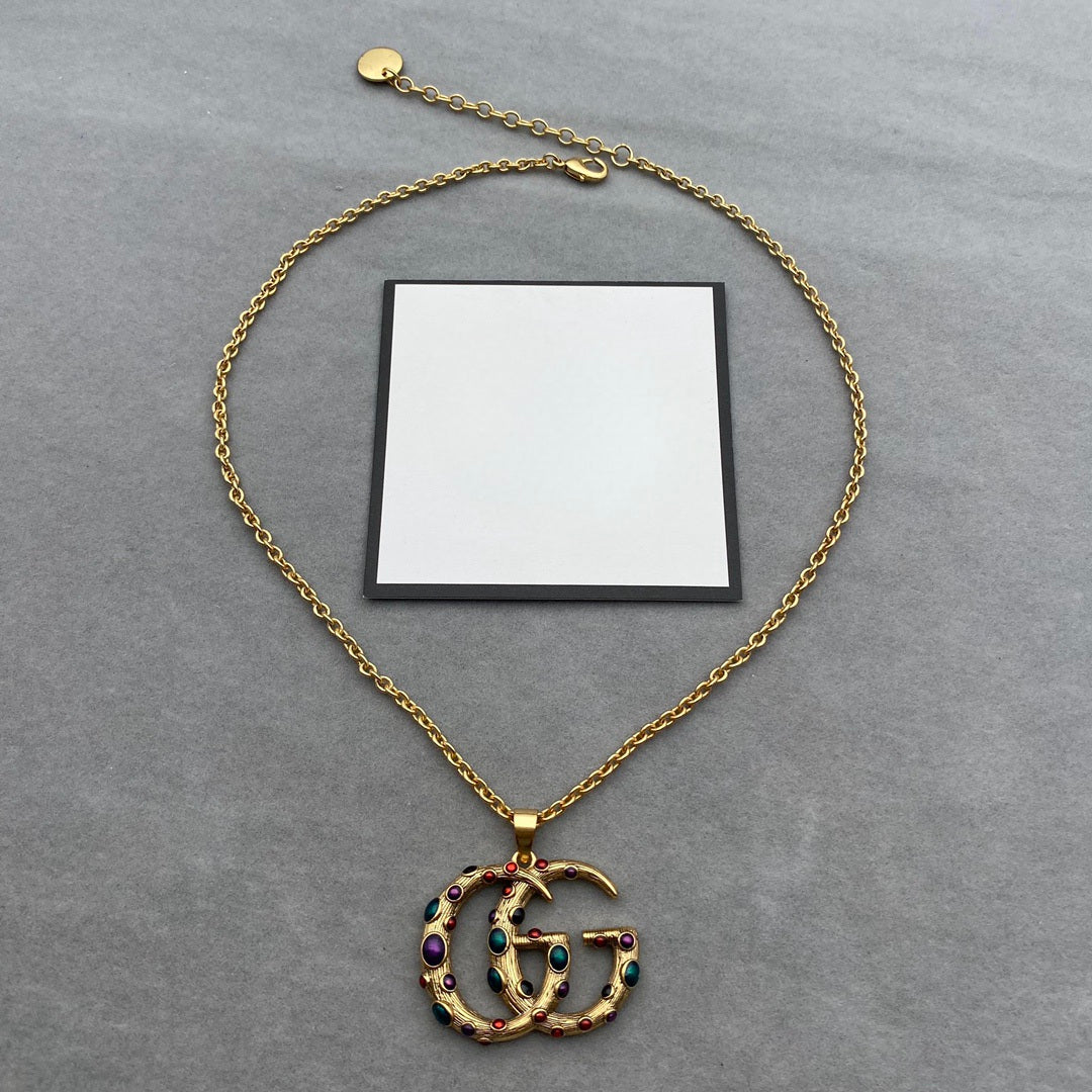 GENEVA 18K Real Gold Plated Necklace