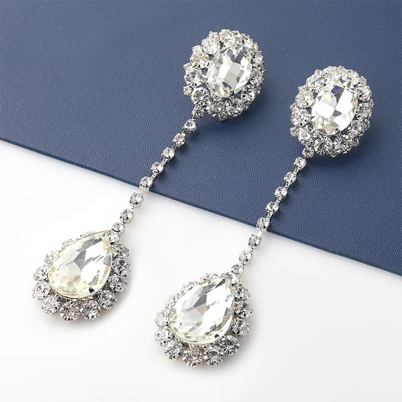 DIANA Luxury Drop Pendant Earrings