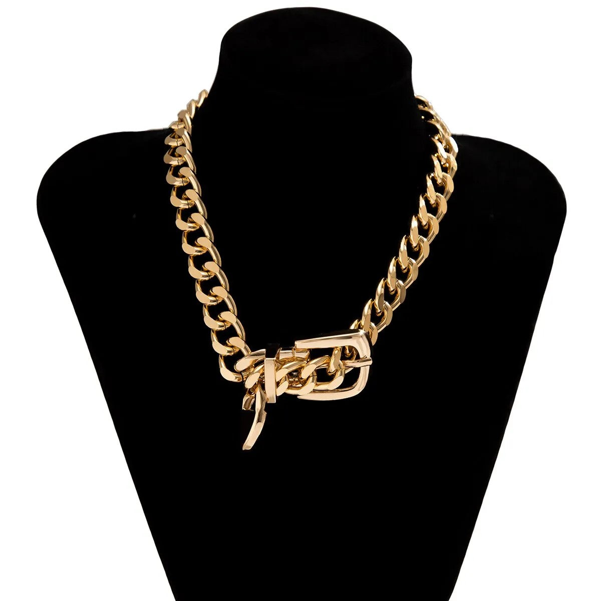 KYLIE Luxury Belt-Clasp Choker