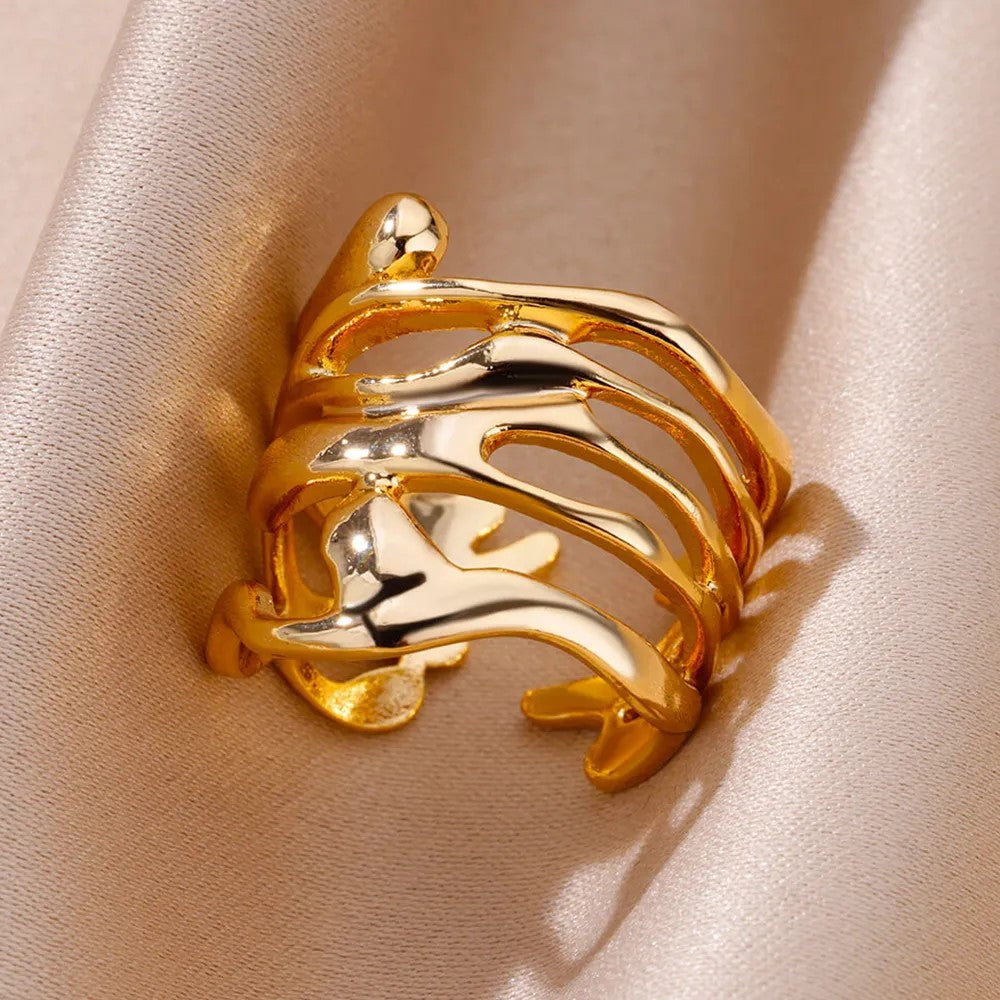 NINA Luxury Abstract Ring