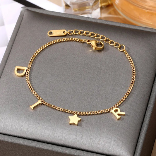 STAR Luxury Charm Gold/Silver Bracelet