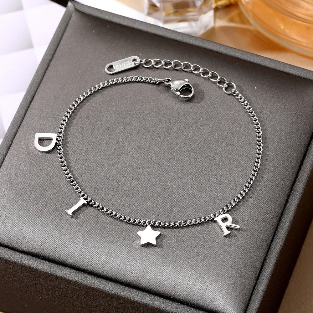 STAR Luxury Charm Gold/Silver Bracelet