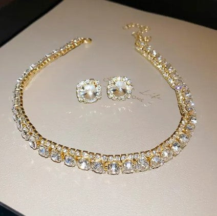 TIFFANY Crystal 2-Piece Set