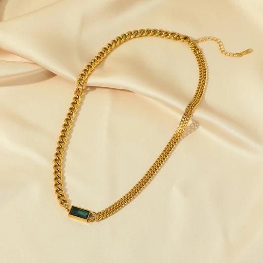 TONI Luxury Emerald Necklace