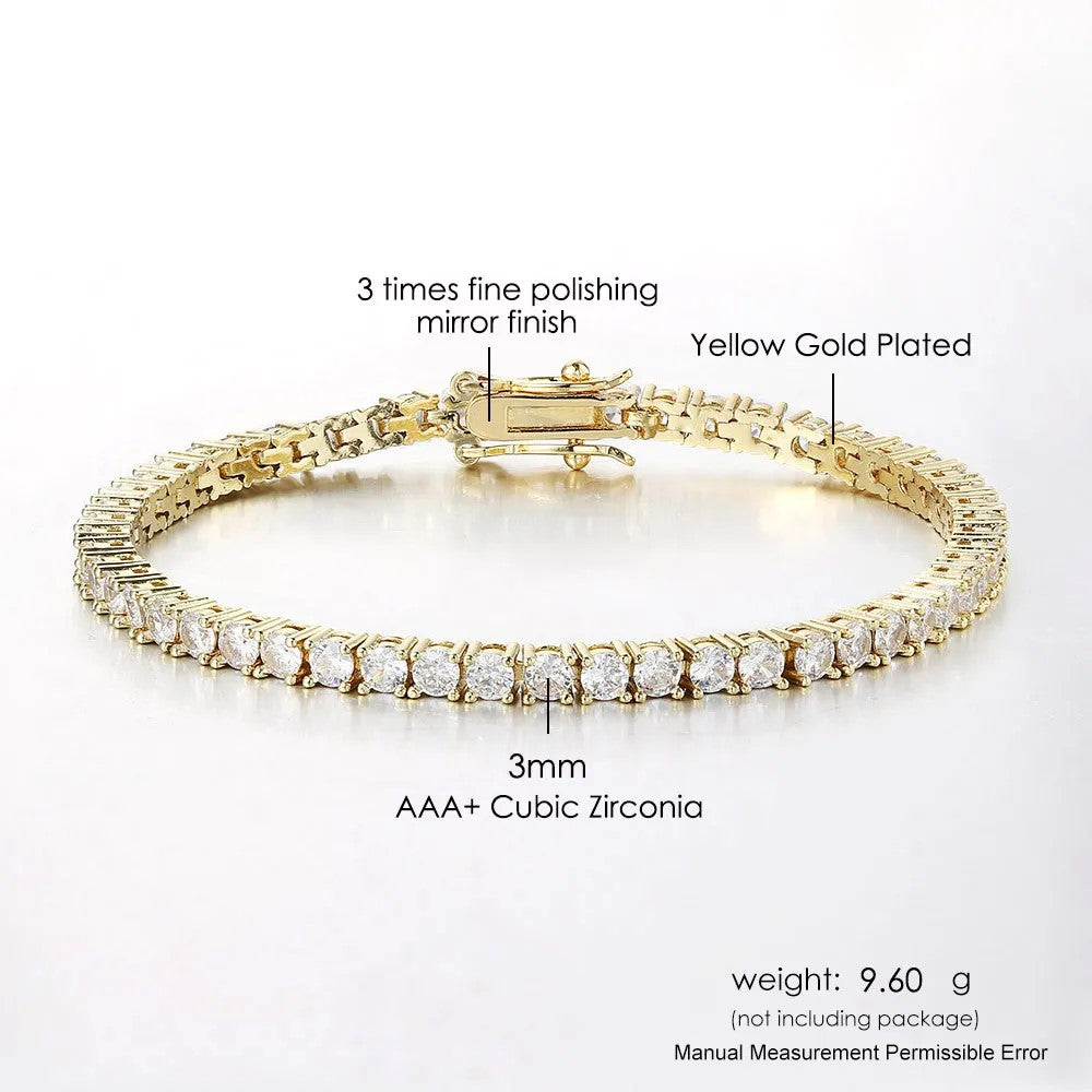 WYNTER Luxury Iced Out Tennis Bracelet