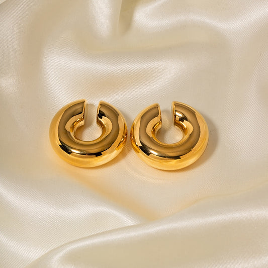 ZARA 18K Real Gold Plated Ear Cuff